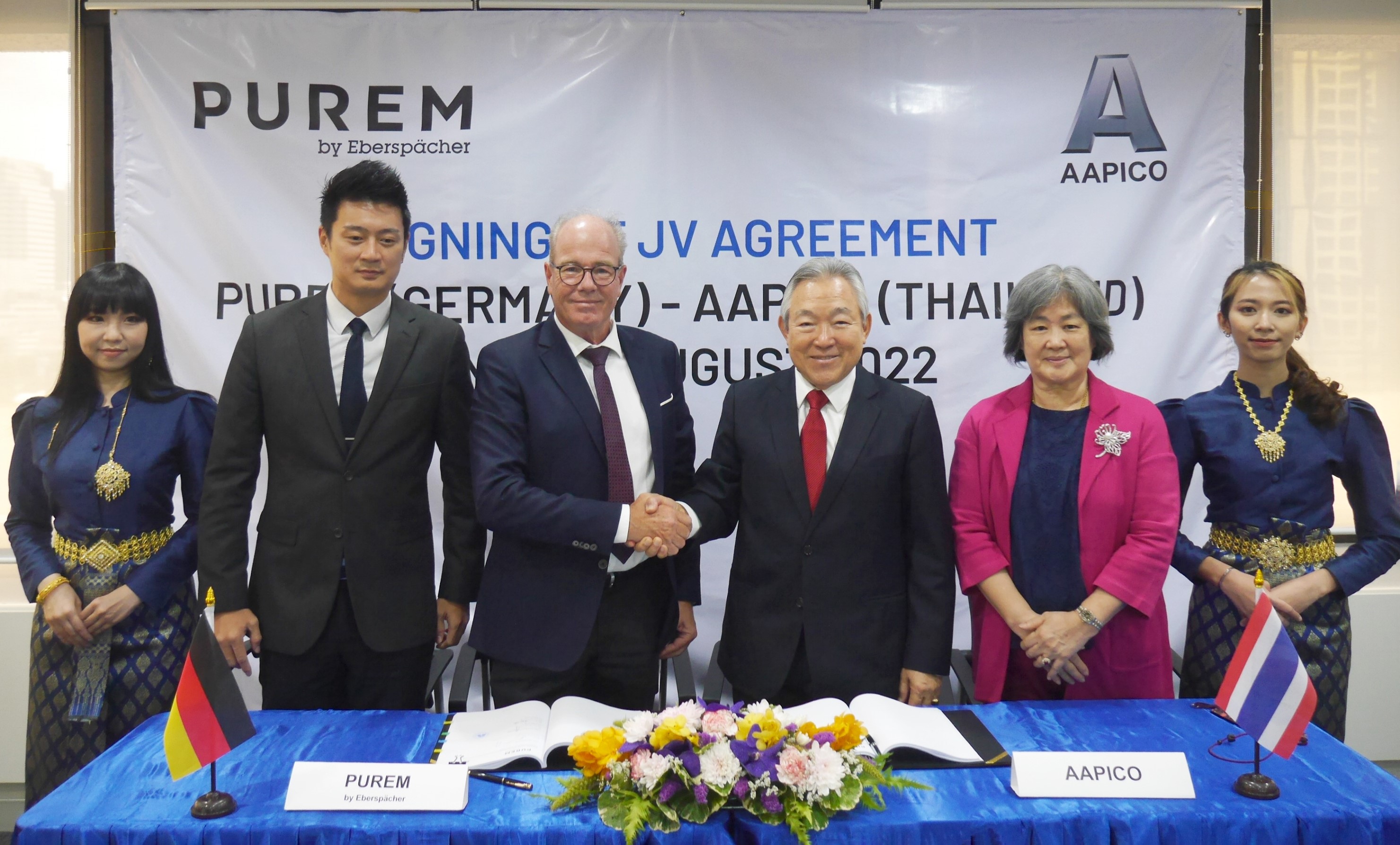 Purem by Eberspaecher and Aapico sign joint venture agreement
